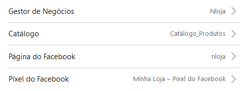 loja no facebook