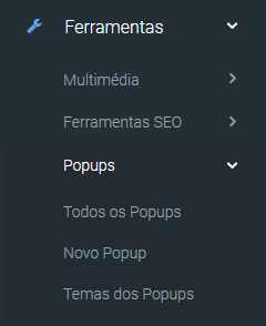 criar um popup