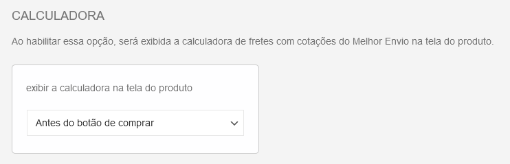 melhor envio