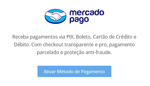 ativar mercado pago