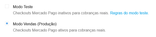 ativar mercado pago