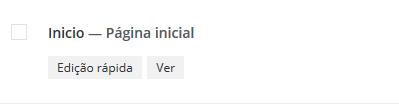editar pagina inicial