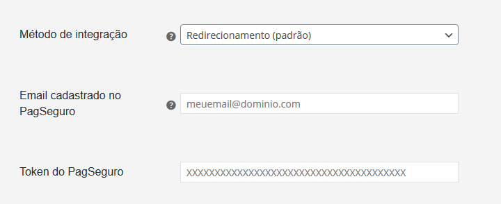 ativar pagseguro