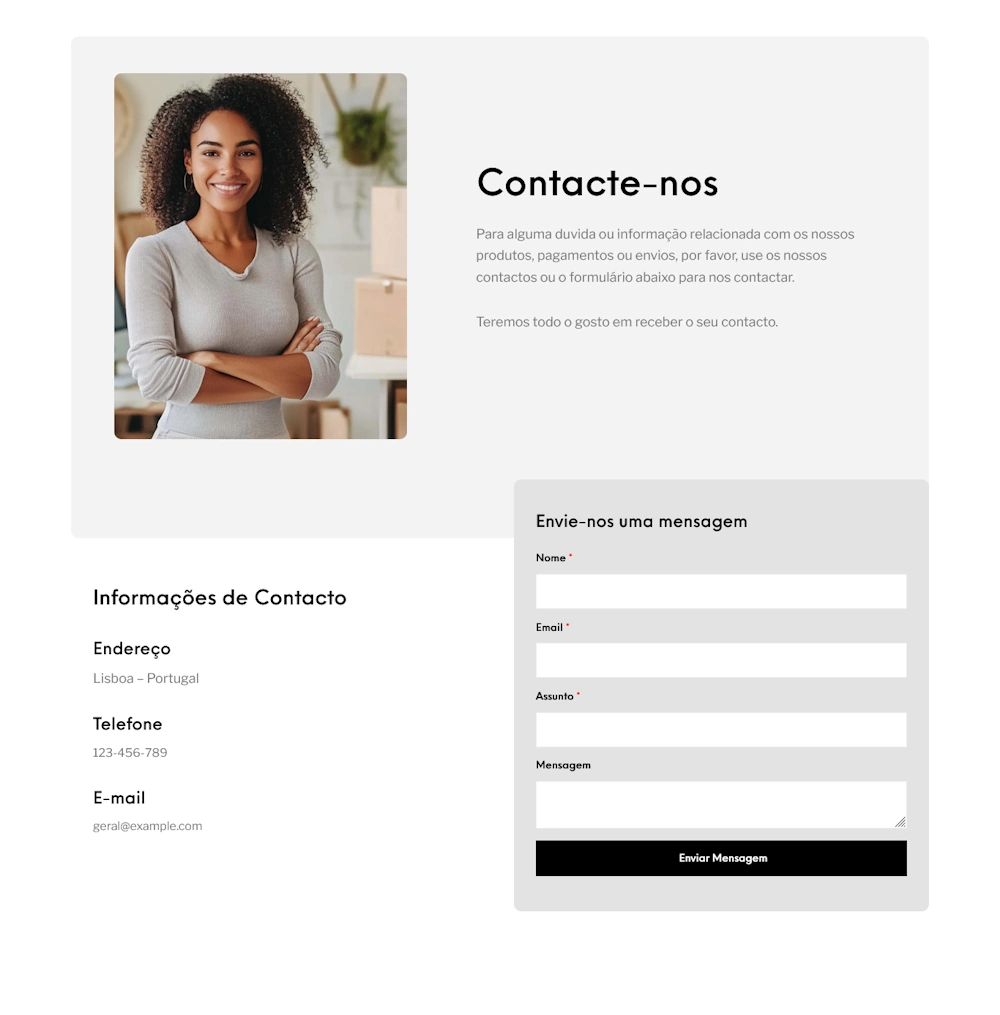 designs para as paginas