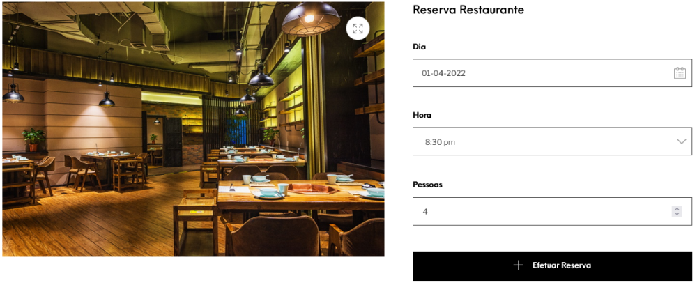 reservas e agendamentos