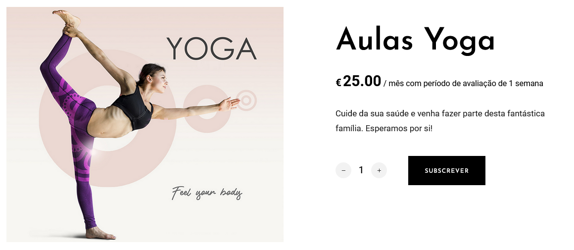 venda de produtos por subscricao